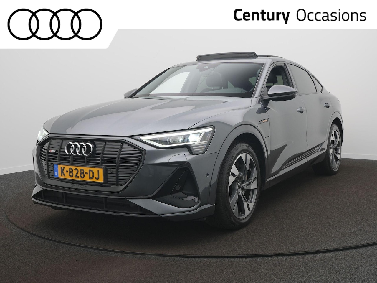 Audi e-tron Sportback - 55 quattro S edition 95 kWh S-Line | Panodak | Trekhaak | Elek. Stoelen - AutoWereld.nl