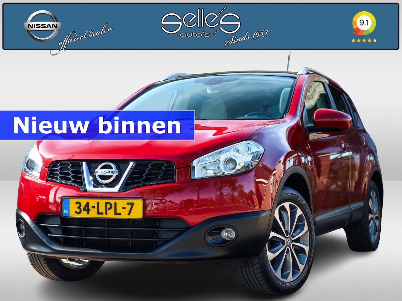 Nissan Qashqai - 2.0 Tekna Panorama dak | Trekhaak | Lederenbekleding - AutoWereld.nl