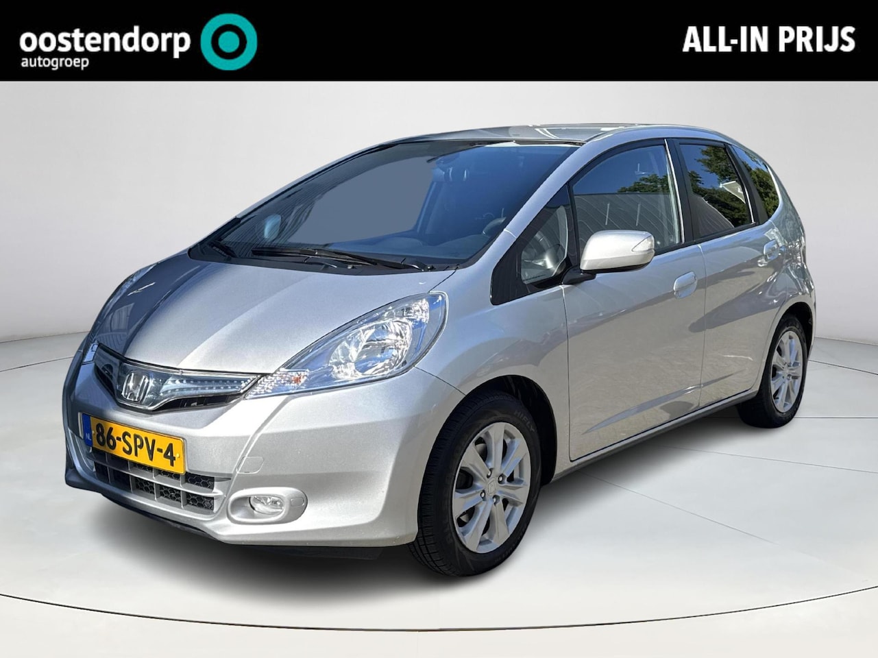 Honda Jazz - 1.4 Hybrid Business Mode + navigatie|achteruitrijcamera| ZILVER GRIJS - AutoWereld.nl