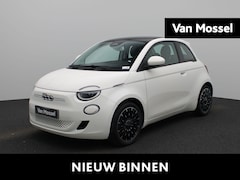 Fiat 500e - La Prima 42 kWh | ACHTERUITRIJCAMERA | STOELVERWARMING | APPLE CARPLAY | CRUISE CONTROL |