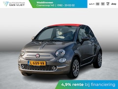 Fiat 500 C - 1.2 Star 500 1.2 Lounge l Rosso Cabriodak l Automaat