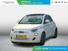 Fiat 500e - La Prima 42 kWh | Clima | Cruise | Leder | 17" | Priv Glass | Winter Pack | JBL Sound | BS