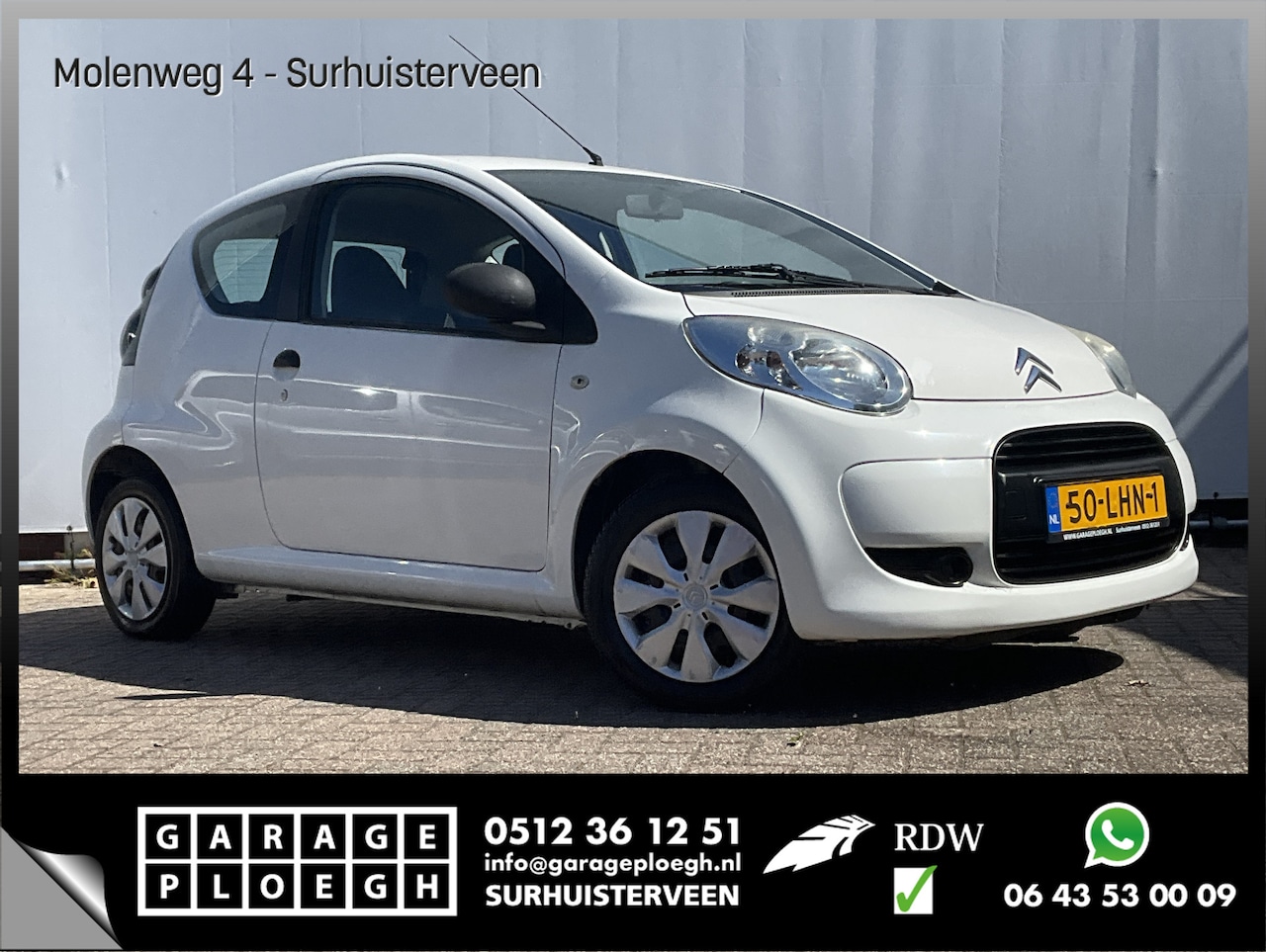 Citroën C1 - 1.0-12V Séduction Stuurbekrachtiging Onderhouden! - AutoWereld.nl