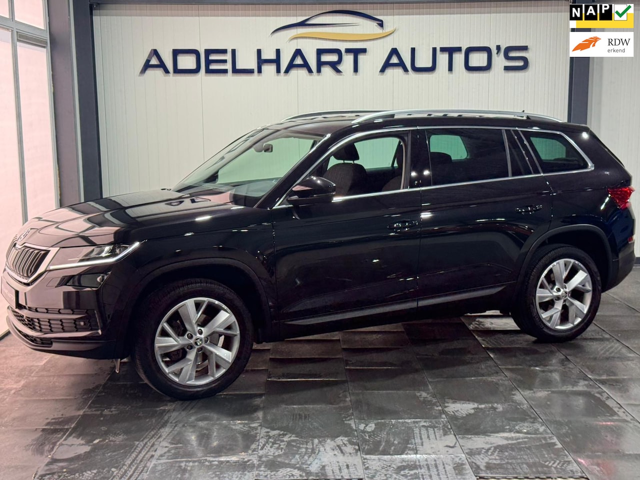Skoda Kodiaq - 1.5 TSI Sportline Business 7pers. Automaat DSG / Navigatie full map / Cruise control / Cli - AutoWereld.nl