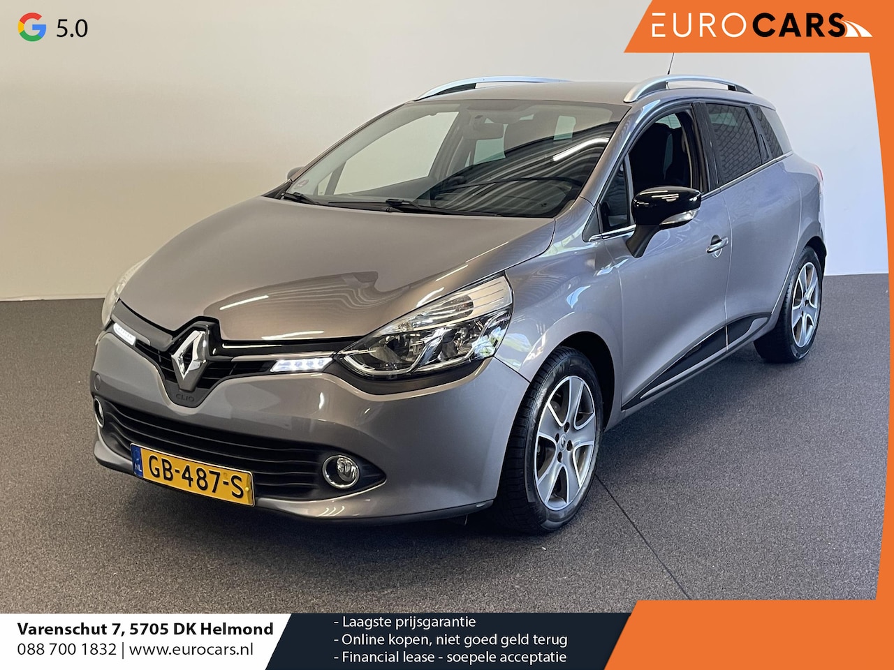 Renault Clio Estate - 0.9 TCe Night&Day Navigatie Lichtmetalenvelgen Parkeersensoren Airco Bluetooth Cruise Cont - AutoWereld.nl
