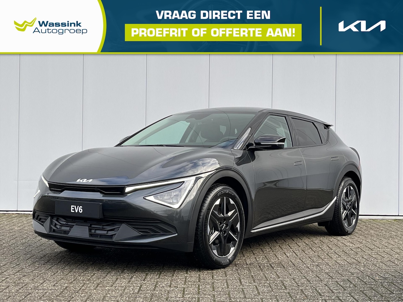 Kia EV6 - 63kWh 170pk RWD Light Edition | Navigatie | Camera | Stoel & Stuurverwarming | - AutoWereld.nl