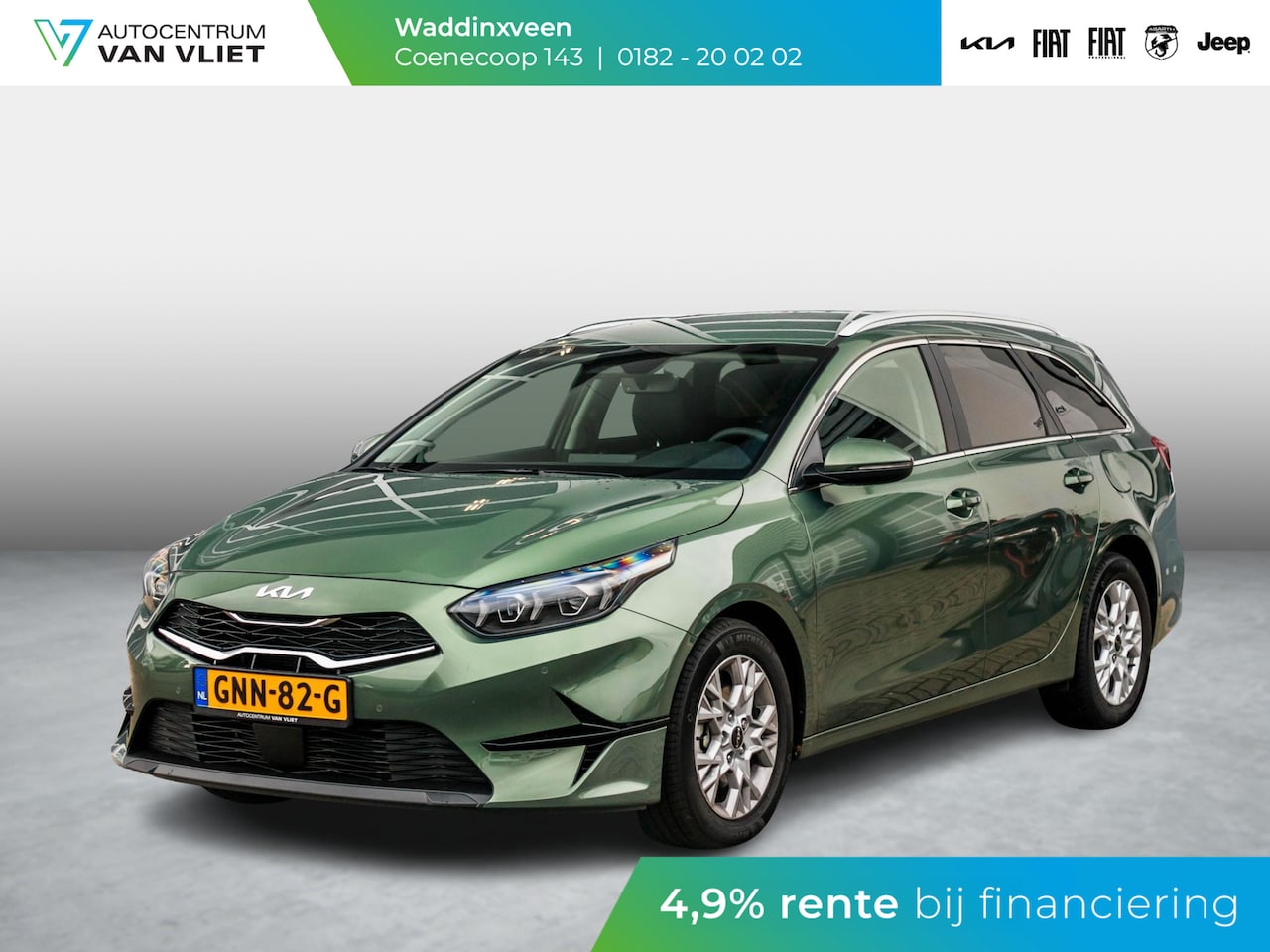 Kia Cee'd Sportswagon - Ceed 1.0 T-GDi DynamicPlusLine Navigatie l Stoel Stuur verwarming l - AutoWereld.nl