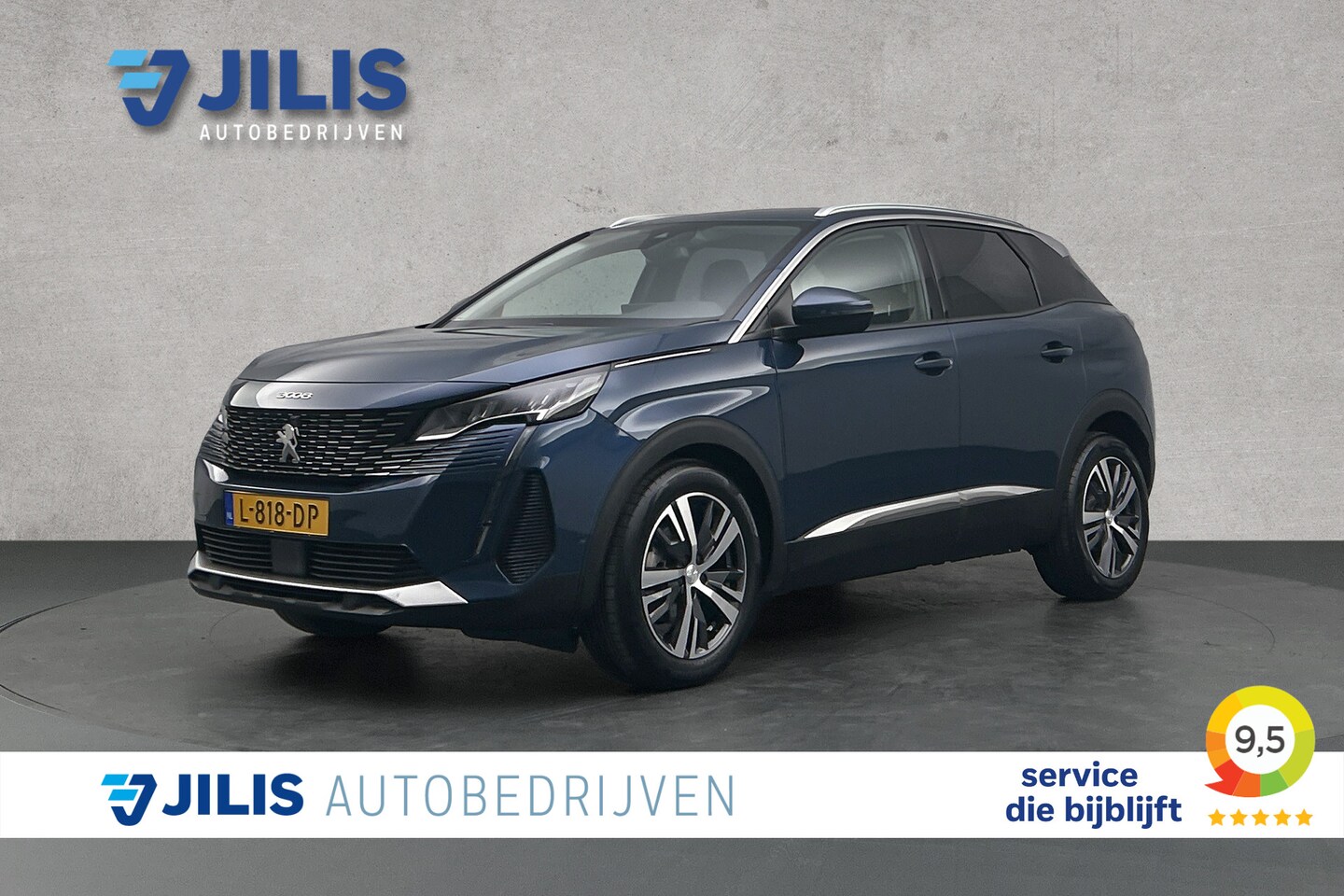 Peugeot 3008 - 1.2 PureTech Allure Pack | Camera | Adaptief cruise control | Apple carplay | LED | Verwar - AutoWereld.nl