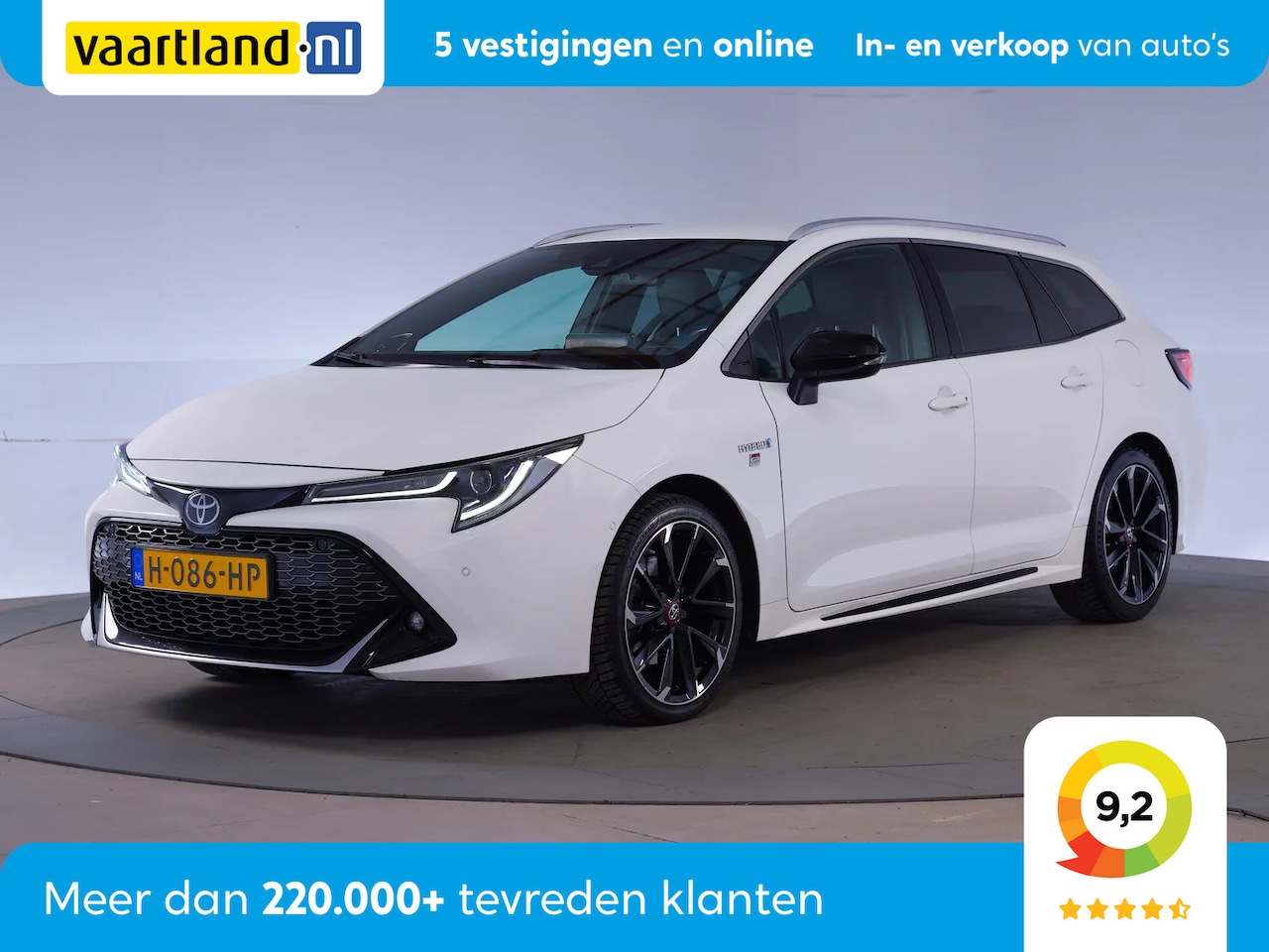 Toyota Corolla Touring Sports - 2.0 Hybrid GR-Sport [ LED JBL Head-up Navi Camera ] - AutoWereld.nl