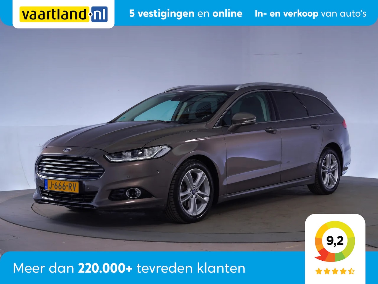 Ford Mondeo Wagon - 1.5 Titanium [ Navi Camera PDC Stoelverwarming ] - AutoWereld.nl