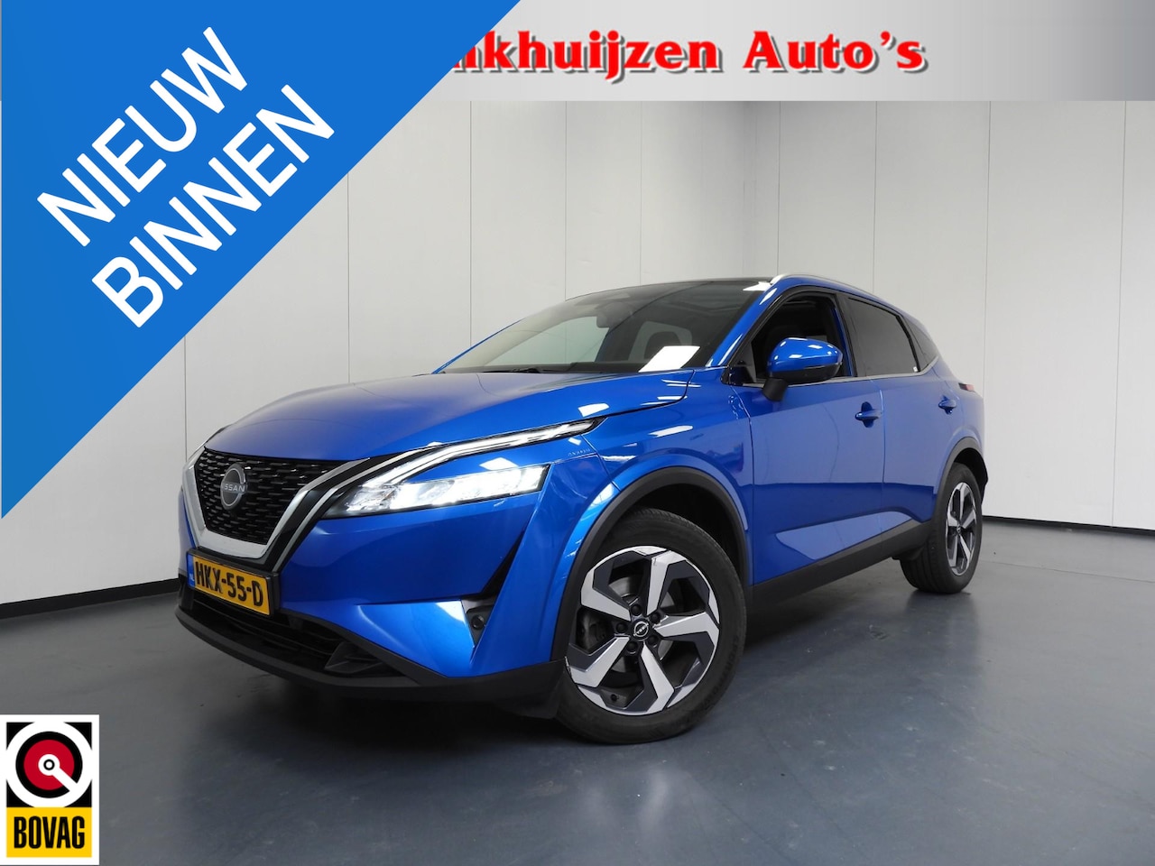 Nissan Qashqai - 1.3 MHEV N-Connecta Design NAVI/360CAM/PANODAK/LED/18"LMV! - AutoWereld.nl