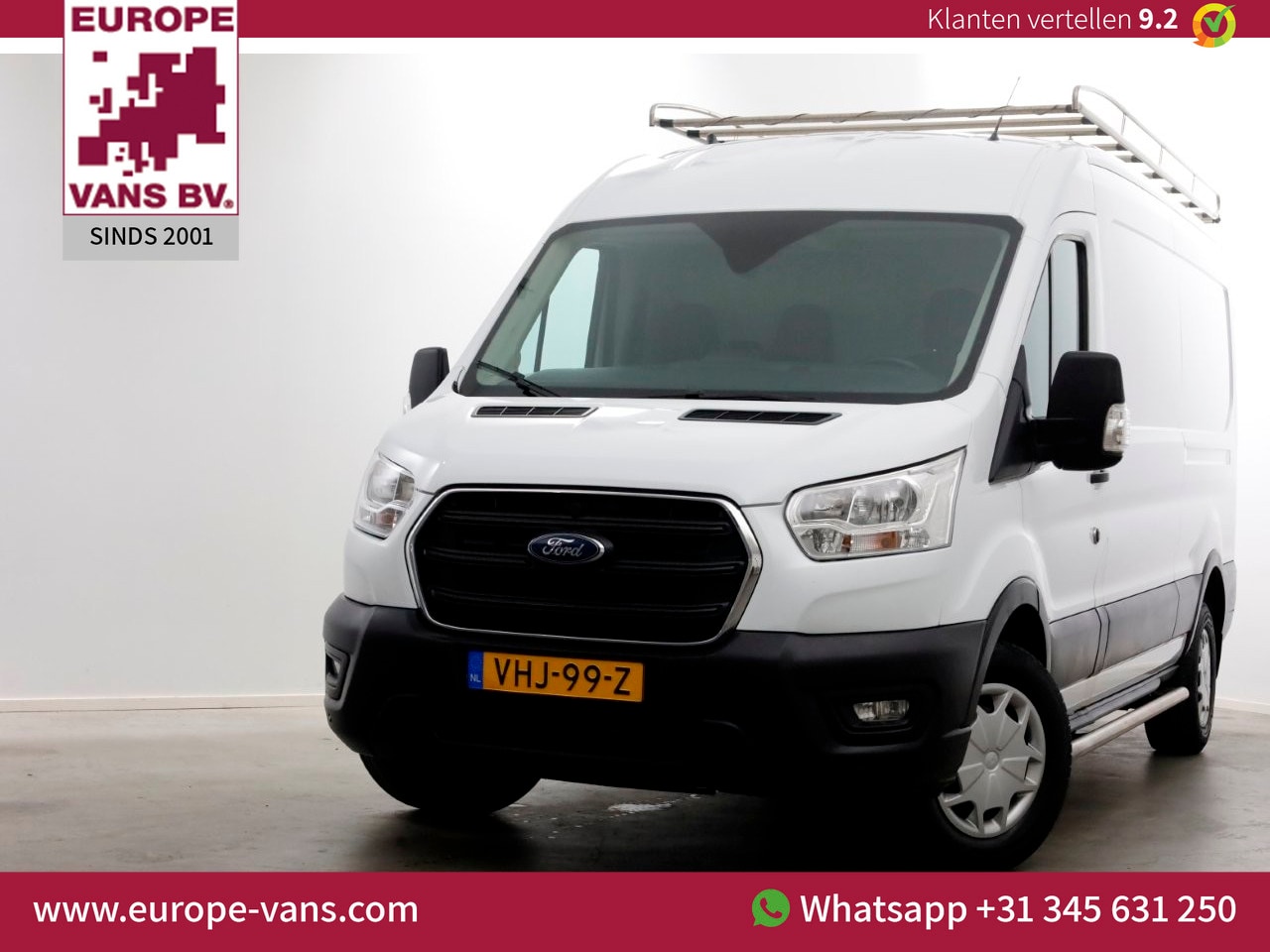 Ford Transit - 350 2.0 TDCI 130pk L3H2 Trend Airco/Imperiaal Trekhaak 2800kg 11-2020 - AutoWereld.nl