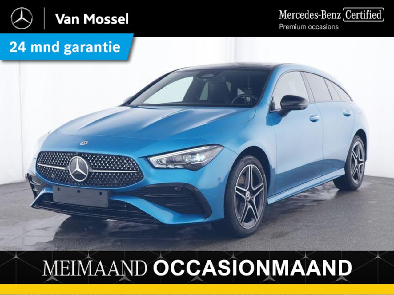 Mercedes-Benz CLA-klasse Shooting Brake - 250 e AMG Line / Panoramadak/ Rijassistentiepakket/ 360 Camera/ Night/ Winter Pack - AutoWereld.nl