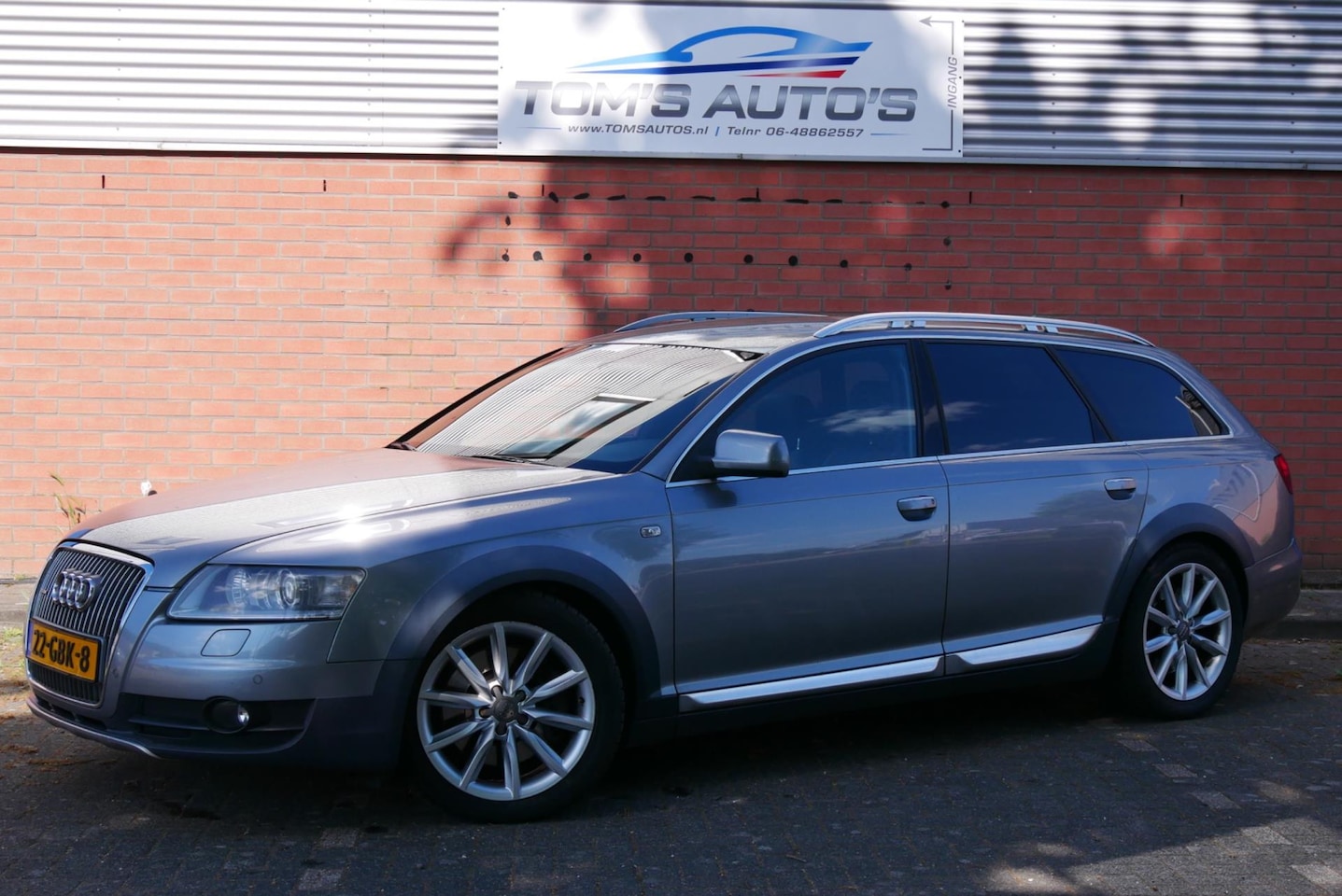 Audi A6 allroad quattro - 4.2 FSI luchtvering. stoelverwarming, leder. navi. zeer mooi - AutoWereld.nl