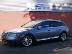 Audi A6 allroad quattro - 4.2 FSI luchtvering. stoelverwarming, leder. navi. zeer mooi