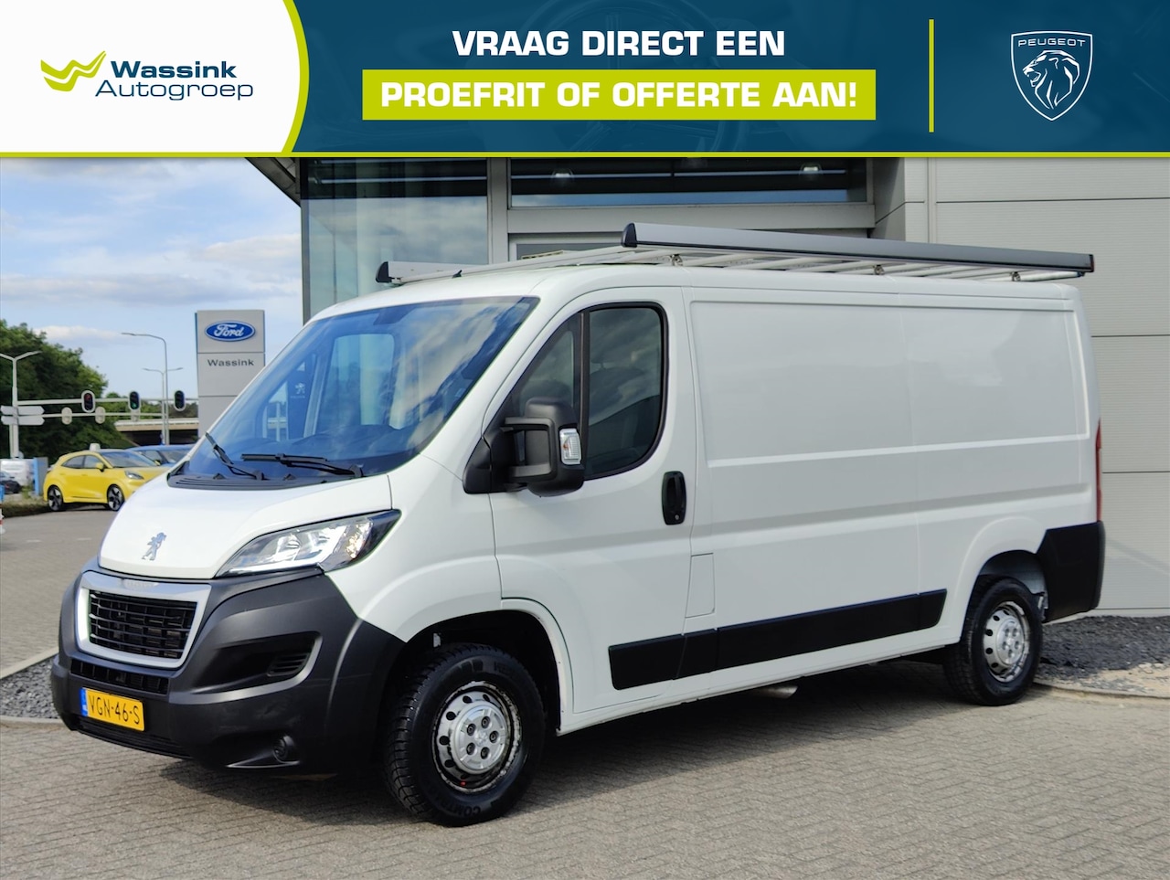 Peugeot Boxer - GB 335 L2H2 BlueHDi 140PK Premium | Cruise Control | Airco | Navigatie | Bluetooth | - AutoWereld.nl
