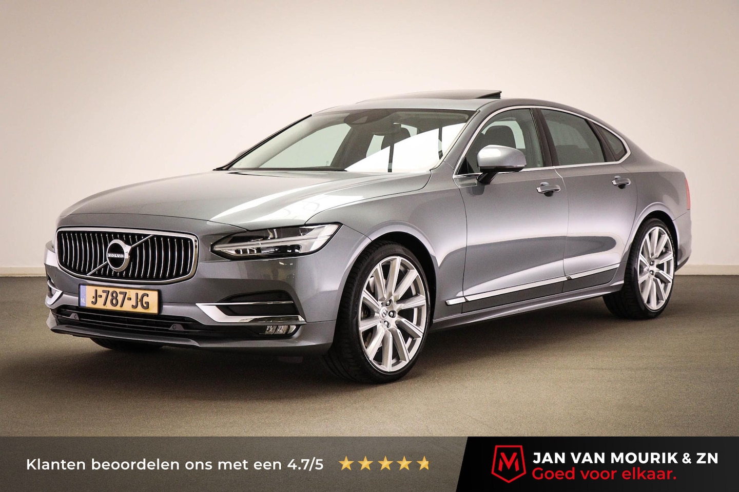 Volvo S90 - 2.0 T4 Business Luxury + | HEAD UP | MASSAGE | STOELKOELING | 20" - AutoWereld.nl