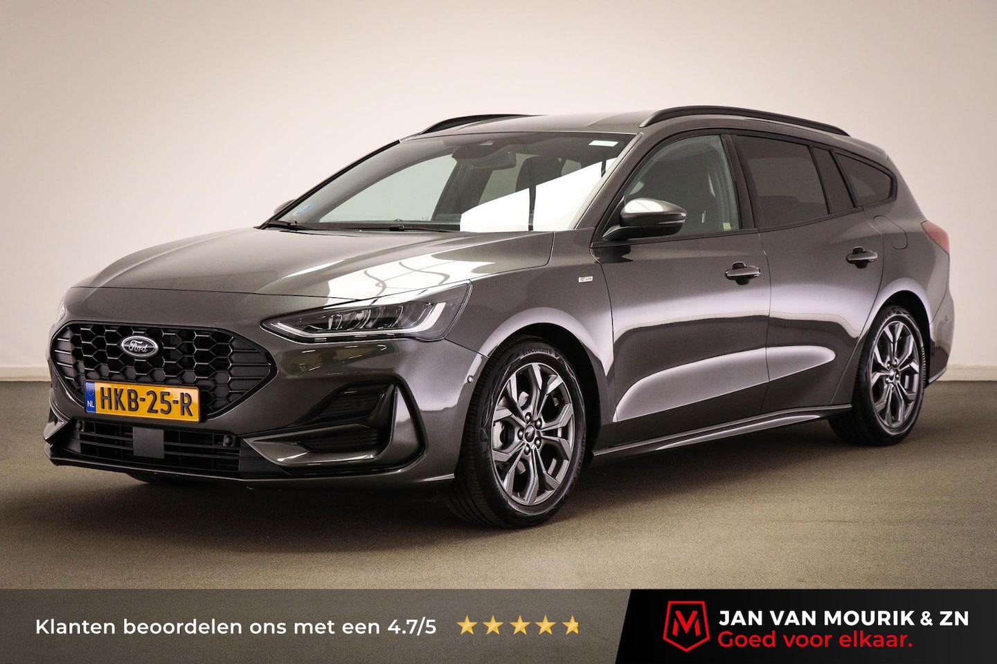 Ford Focus Wagon - 1.0 EcoBoost Hybrid ST Line | WINTER / DRIVER ASSISTANCE- PACK | DAB | APPLE | CAMERA - AutoWereld.nl