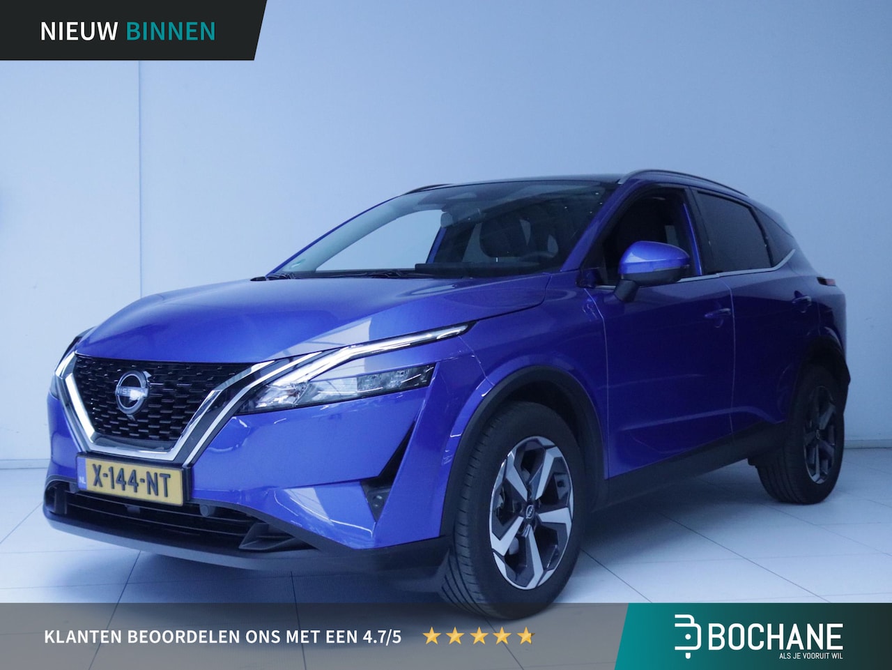 Nissan Qashqai - 1.3 MHEV 158 Tekna Clima/Navi/Panoramadak - AutoWereld.nl