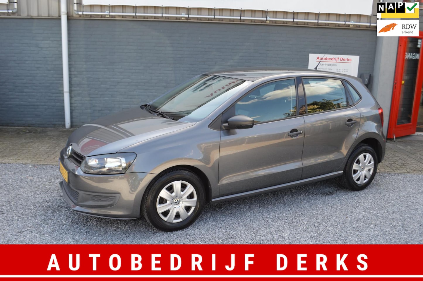 Volkswagen Polo - 1.2 Easyline Airco 5Drs Stuurbekrachtiging Garantie - AutoWereld.nl