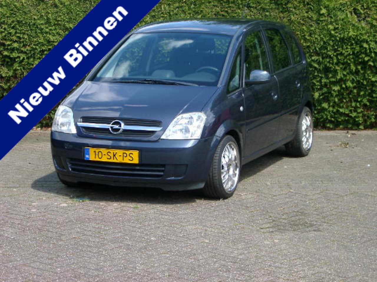 Opel Meriva - 1.6-16V Enjoy Airco, cruise control, navigatie, trekhaak NL auto met weinig km - AutoWereld.nl