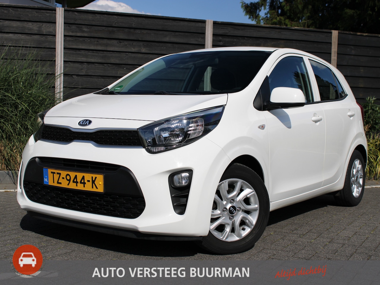 Kia Picanto - 1.0 CVVT 67PK EconomyPlusLine 5DRS Navigatie, Achteruitrijcamera, Apple Carplay, Android A - AutoWereld.nl