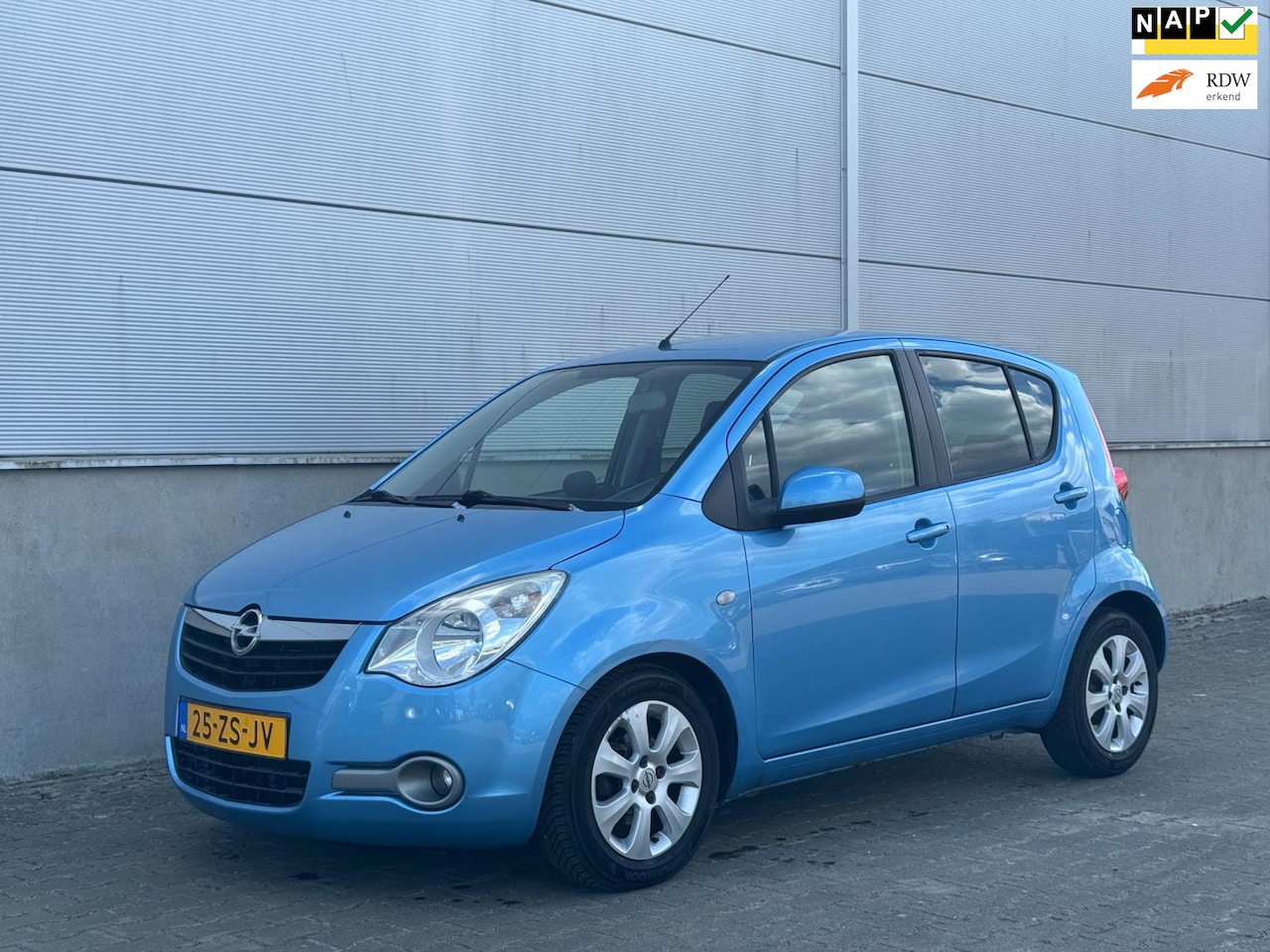 Opel Agila - 1.2 Enjoy Automaat AIRCO|ELEKTR.P|LM|NWE APK|NAP| - AutoWereld.nl