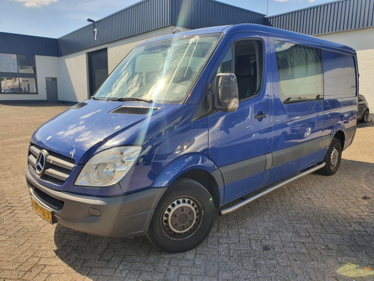 Mercedes-Benz Sprinter - 213 2.2 CDI 366 L2 H1 DUB.CAB. AUTOMAAT|AIRCO|VERSTUIVERS TIKKEN - AutoWereld.nl