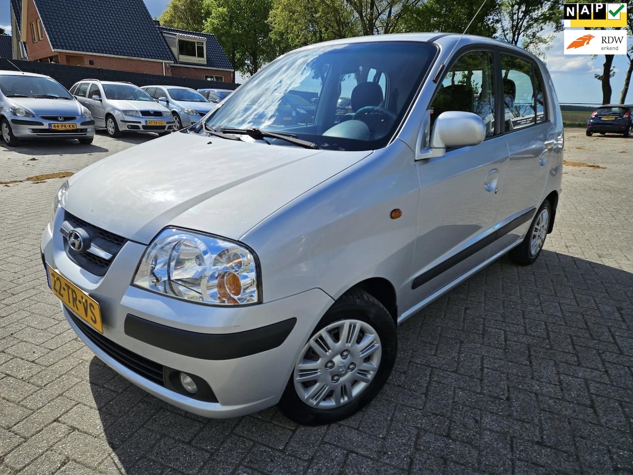 Hyundai Atos - 1.1i Dynamic Cool. 2007. Airco/Parkeersensoren/Mistlampen. APK 05-2026 - AutoWereld.nl
