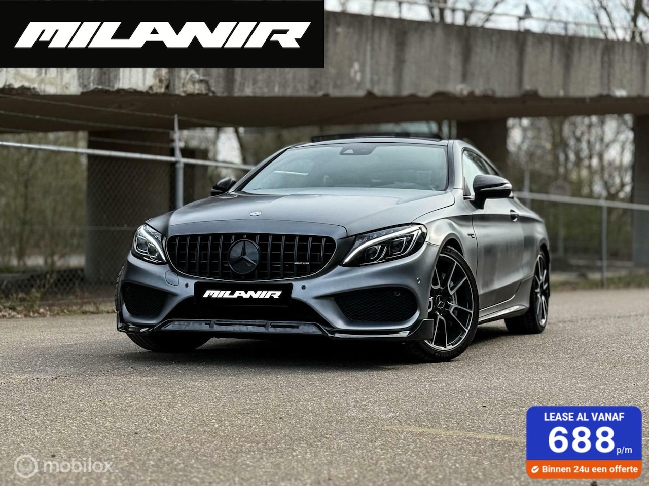Mercedes-Benz C-klasse Coupé - AMG C43 4MATIC stage 1| Pano | Kuipstoelen | Carbon - AutoWereld.nl
