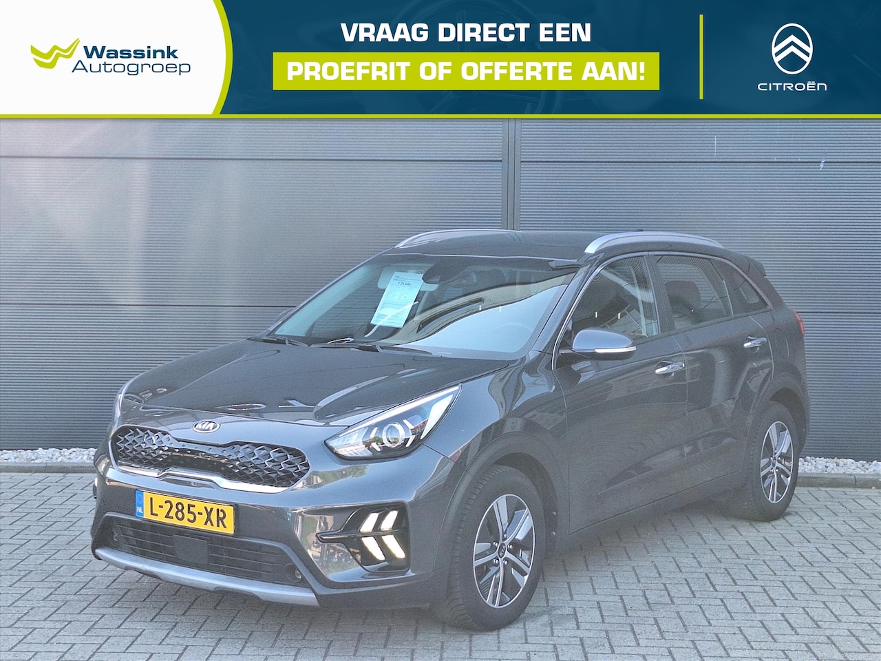 Kia Niro - Hybrid 141pk Automaat DynamicLine Style Pack I Open Dak | Climate Control | Adaptive Cruis - AutoWereld.nl