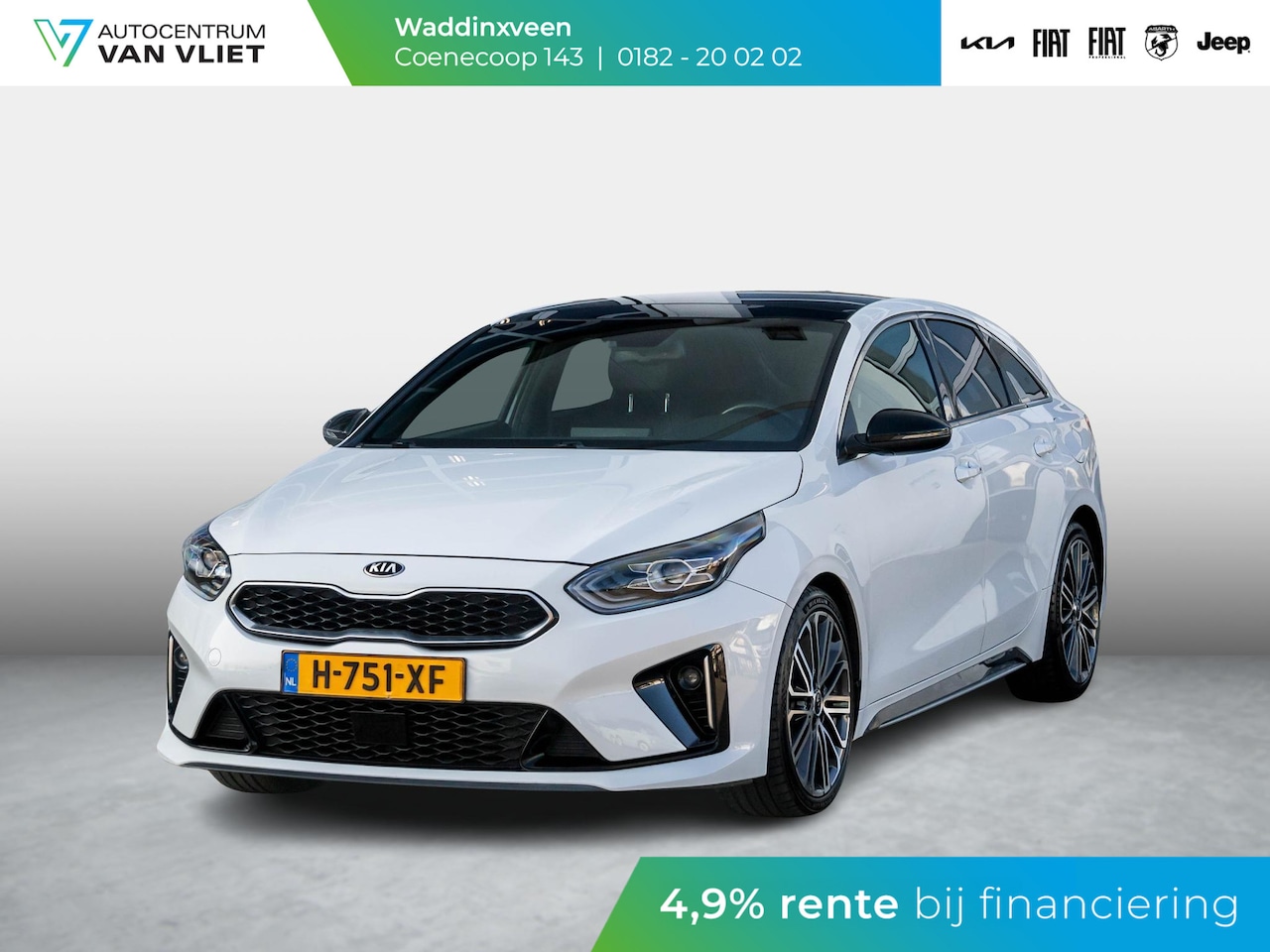 Kia Pro cee'd - 1.4 T-GDI GT-PlusLine Automaat l Schuifkantel l JBL premium Sound l - AutoWereld.nl