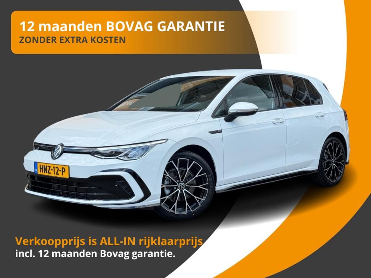 Volkswagen Golf - 1.5 eTSI 150PK DSG R-LINE 2023 22.000KM! - AutoWereld.nl