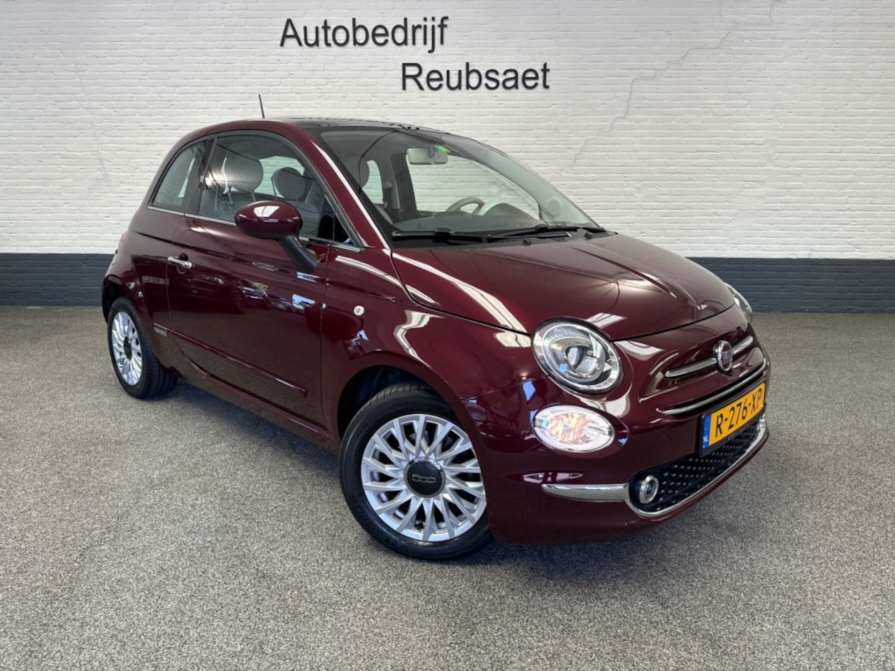 Fiat 500 - 1.2 Lounge Automaat Airco Navi Cruise Bluetooth Incl 12Mnd Garan - AutoWereld.nl