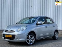Nissan Micra - 1.2 Acenta 1e Eigenaar, Airco, CruiseControle, PDC, ElektrischeRamen, 5DeursDealerOnderhou