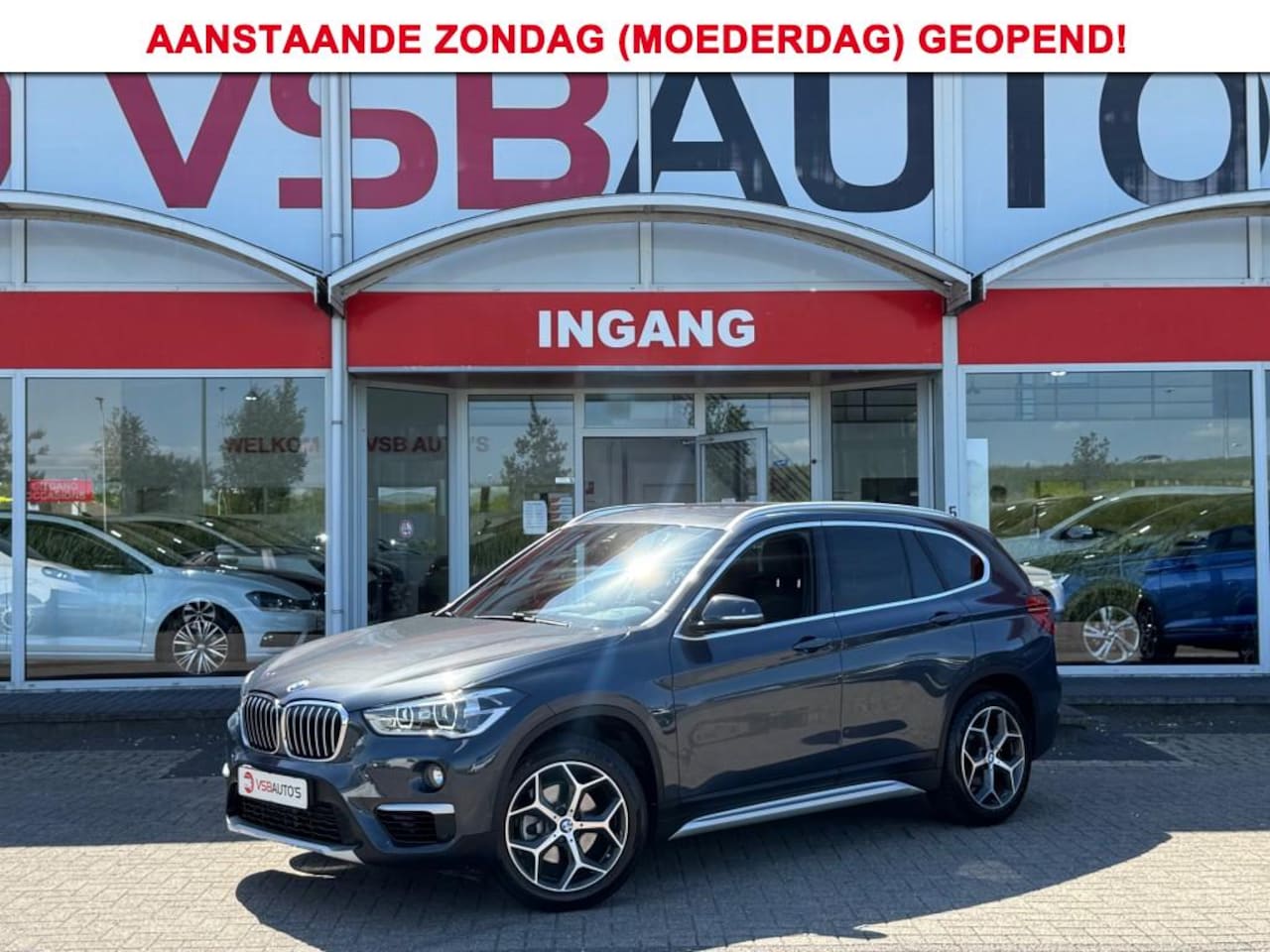 BMW X1 - S-DRIVE18I AUT. HALF-LEER LED NAVI CAMERA TREKHAAK AIRCO LMV PDC - AutoWereld.nl