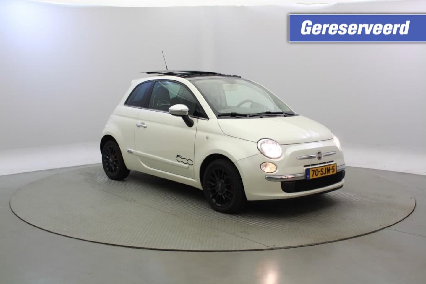 Fiat 500 - 1.2 Lounge Automaat - Airco GERESERVEERD!!! - AutoWereld.nl
