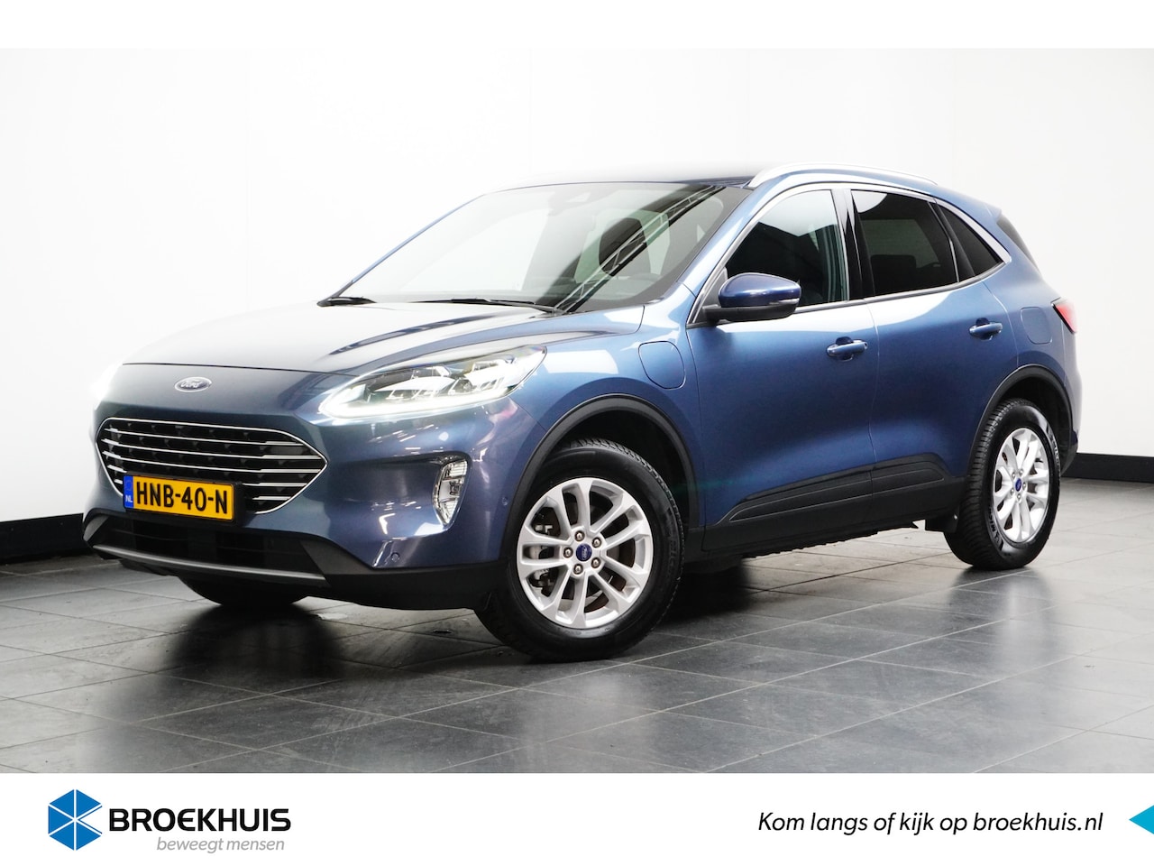 Ford Kuga - 2.5 PHEV Titanium X | Wegklap Trekhaak | Elektr. Klep | Adapt. Cruise | Dodehoek Detectie - AutoWereld.nl