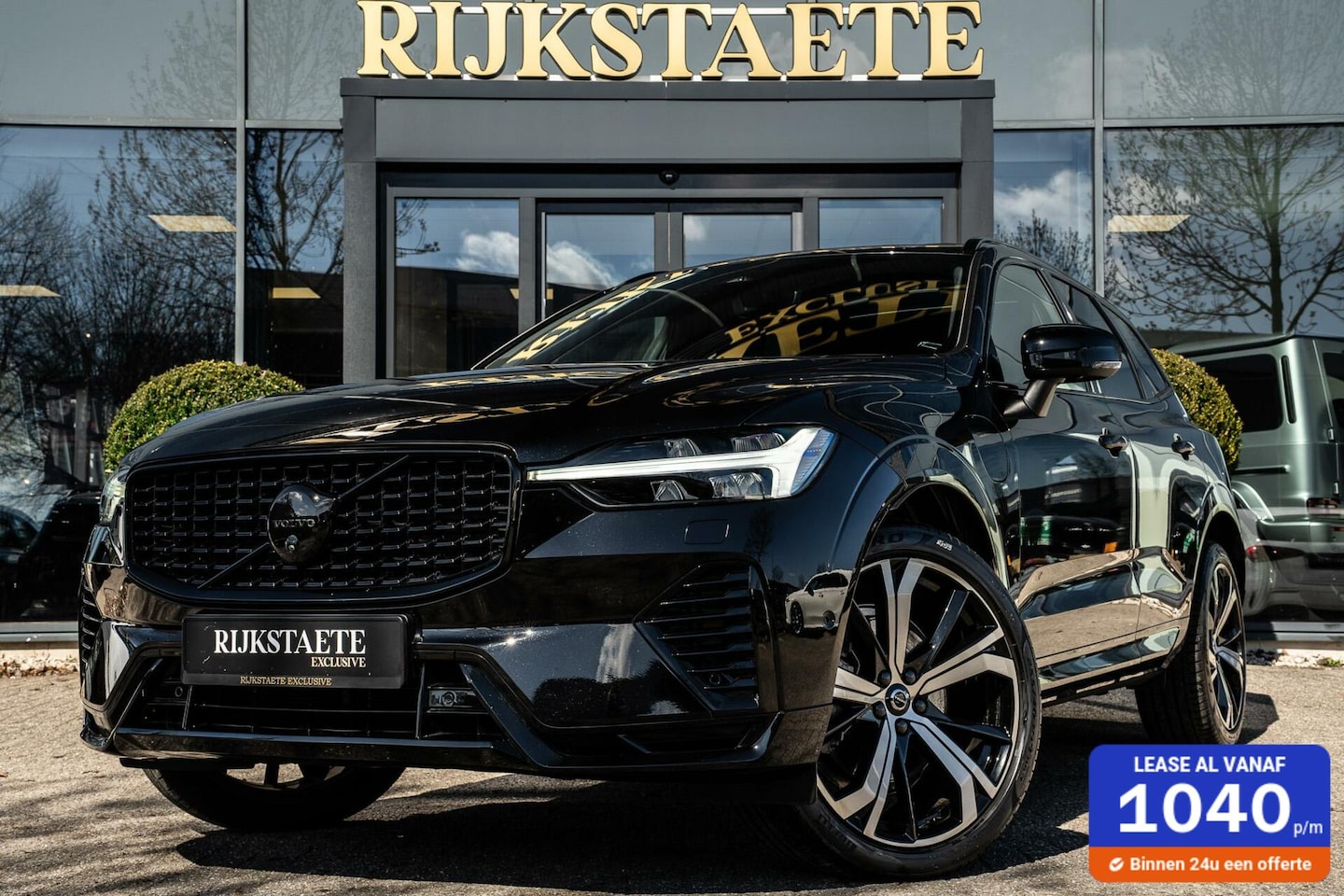 Volvo XC60 - 2.0 T6 Plug-in hybrid AWD Plus Black Edition|PANO - AutoWereld.nl