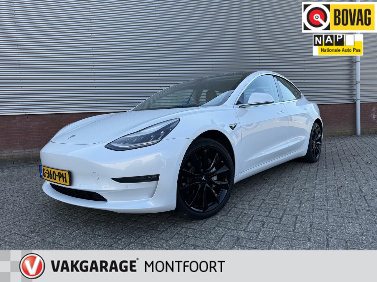 Tesla Model 3 - Long Range RWD Long Range AWD 75 kWh|Leder|Afn. Trekhaak|19 inch Wielen|Stoel verw. V+A|Panorama dak - AutoWereld.nl