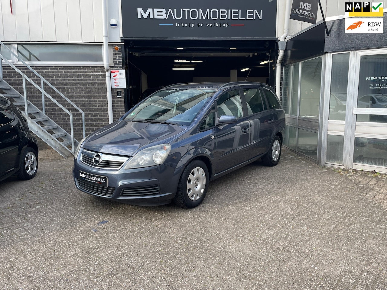 Opel Zafira - 1.8 Business/7-Zitter/Airco/APK/NAP/ Dealer Onderhouden! - AutoWereld.nl