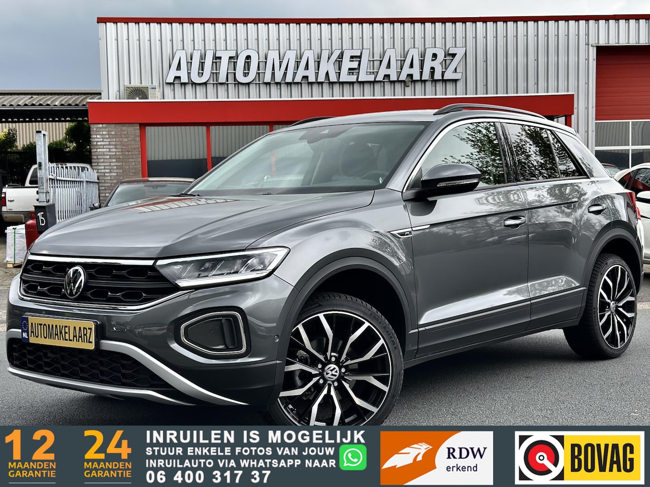 Volkswagen T-Roc - 1.5 TSI R-Line |ZGA NIEUW|CAMERA|19'' VELGEN - AutoWereld.nl