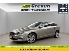 Volvo V60 - 2.4 D6 AWD Summum | 215PK | APK tot 10-2025 | LED Clima Cruise Trekhaak Leder Navi Memory
