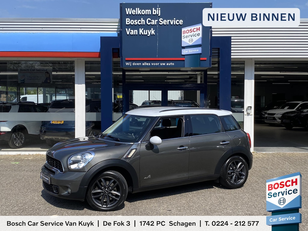 MINI Countryman - Mini 1.6 Cooper S ALL4 Pepper / 184 PK / Cruise-Control / Stoelverwarming / Armsteun-Voor - AutoWereld.nl