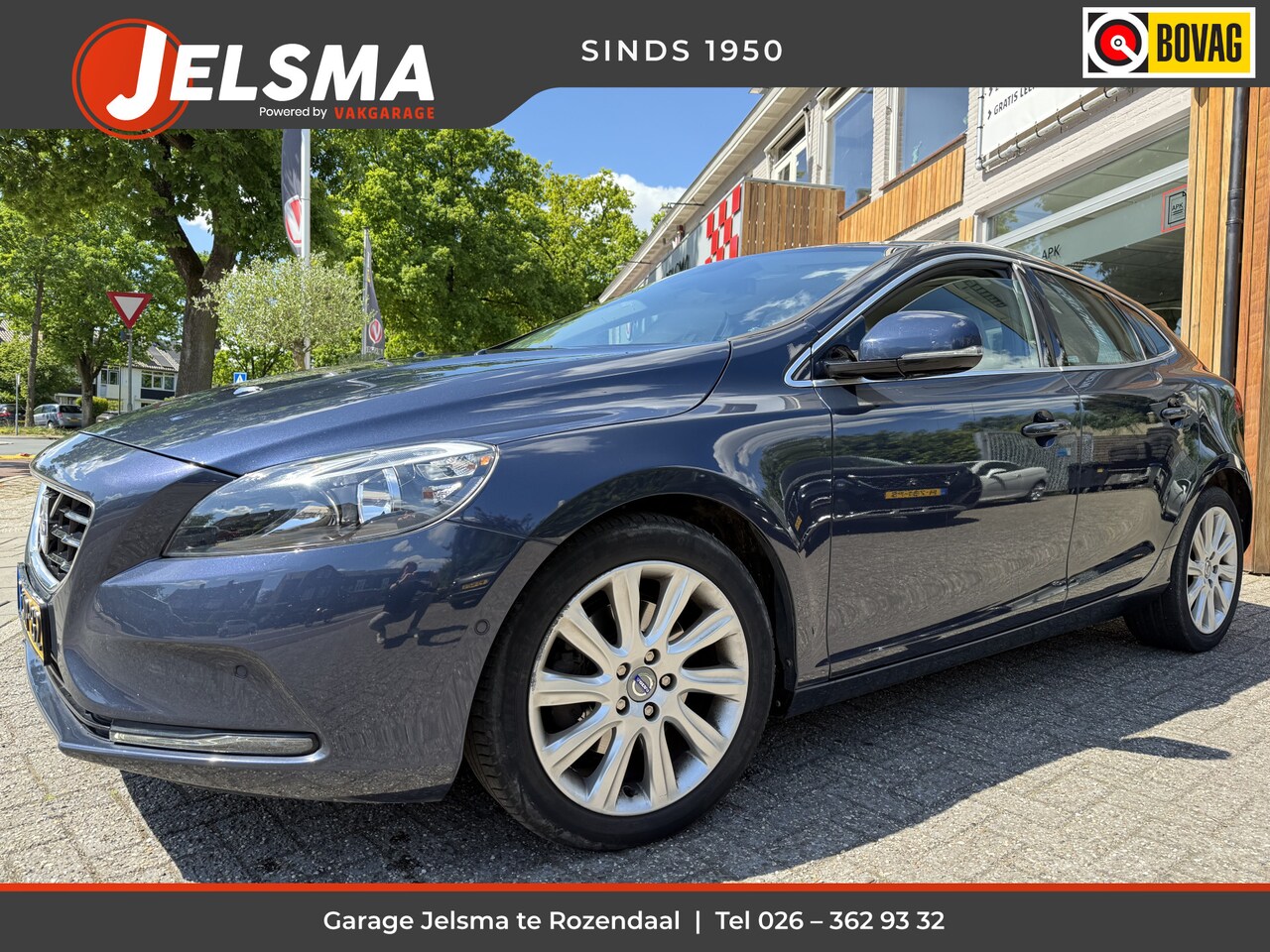 Volvo V40 - 1.6 T3 Summum 1.6 T3 Summum 150pk, Leer | Navi - AutoWereld.nl