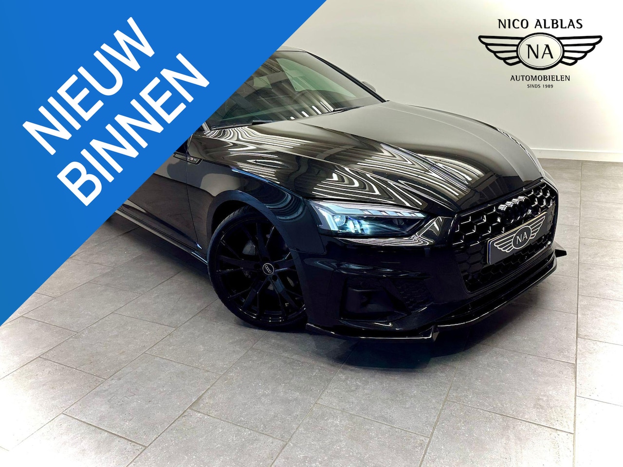 Audi A5 Sportback - 40 TFSI S edition Blackest Edition - AutoWereld.nl