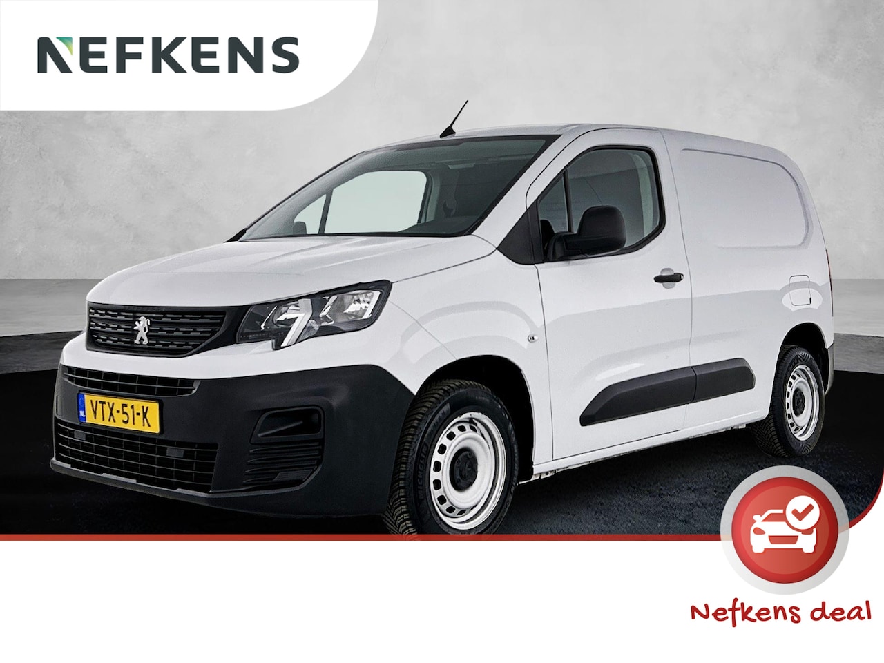Peugeot Partner - GB L1 100 pk | Navigatie via Apple Carplay/Android Auto | Parkeersensoren Achter | Airco | - AutoWereld.nl