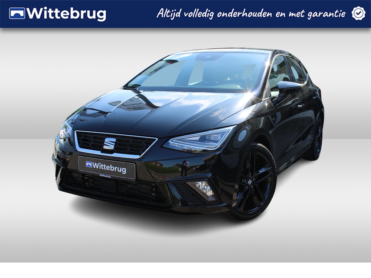 Seat Ibiza - 1.0 EcoTSI 110pk FR Black Edition DSG Automaat / LED / Navigatie / Camera / Parkeersensore - AutoWereld.nl