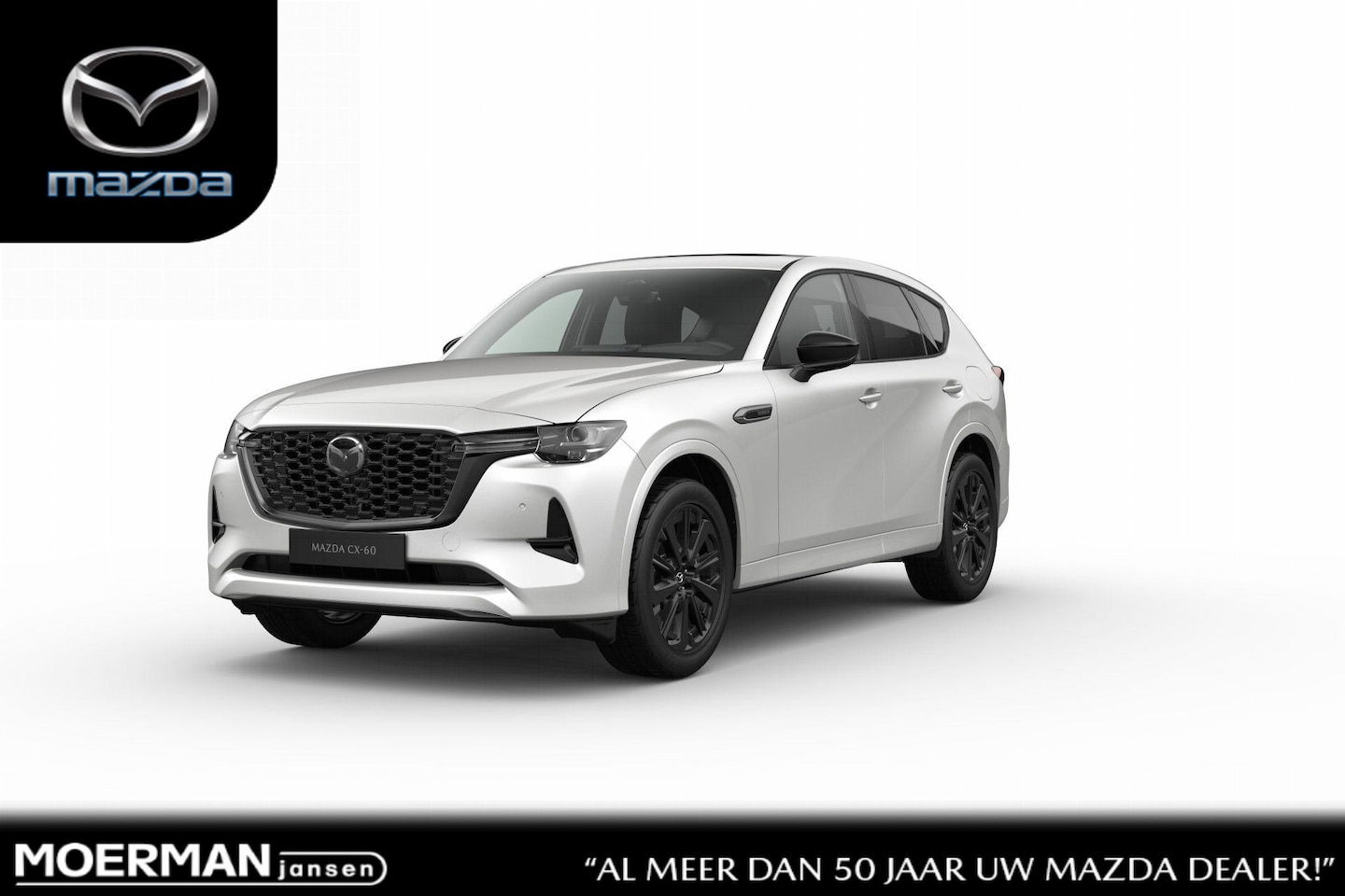 Mazda CX-60 - Homura Plus | 12,3-inch TFT-kleurendisplay met bediening via centrale HMI Commander, touch - AutoWereld.nl