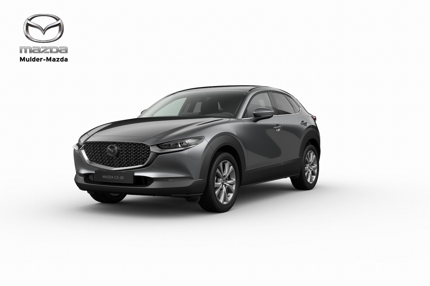 Mazda CX-30 - E-SKYACTIV X Exclusive-Line - Sunroof Pack | 18-inch lichtmetalen velgen, Silver | 360° Vi - AutoWereld.nl